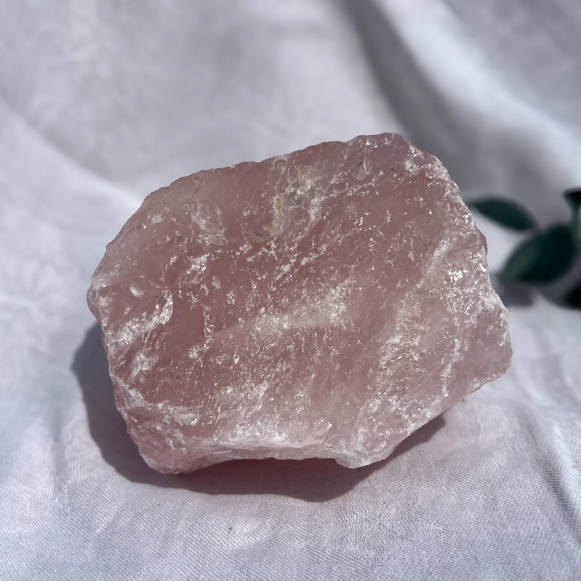 Rose Quartz Raw Display Crystal