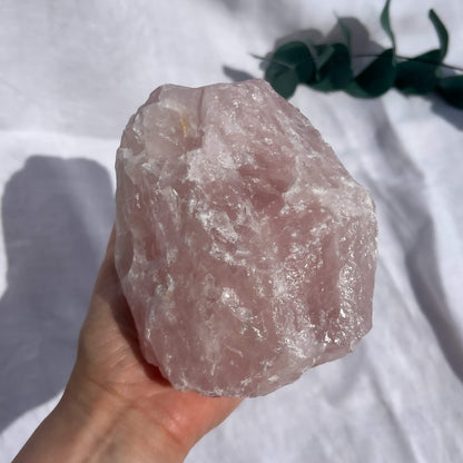 Rose Quartz Raw Display Crystal