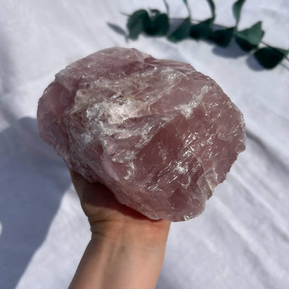 Rose Quartz Raw Display Crystal