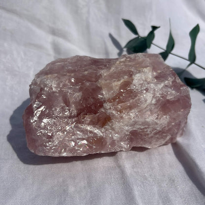 Rose Quartz Raw Display Crystal