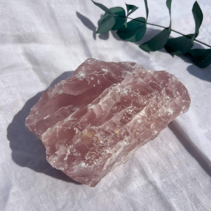 Rose Quartz Raw Display Crystal