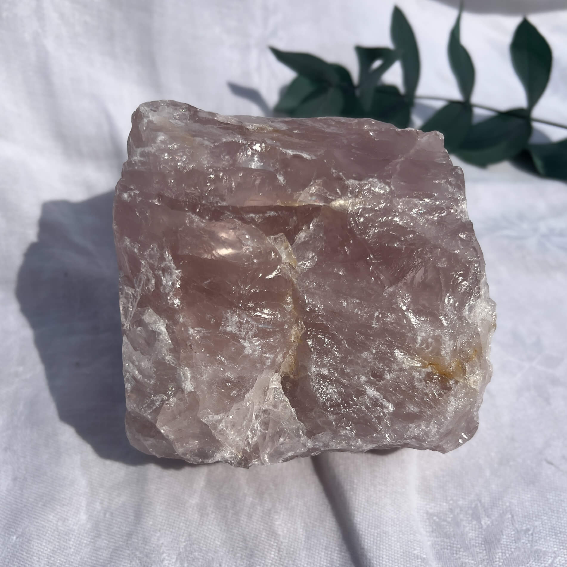 Rose Quartz Raw Display Crystal