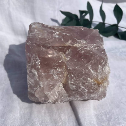 Rose Quartz Raw Display Crystal