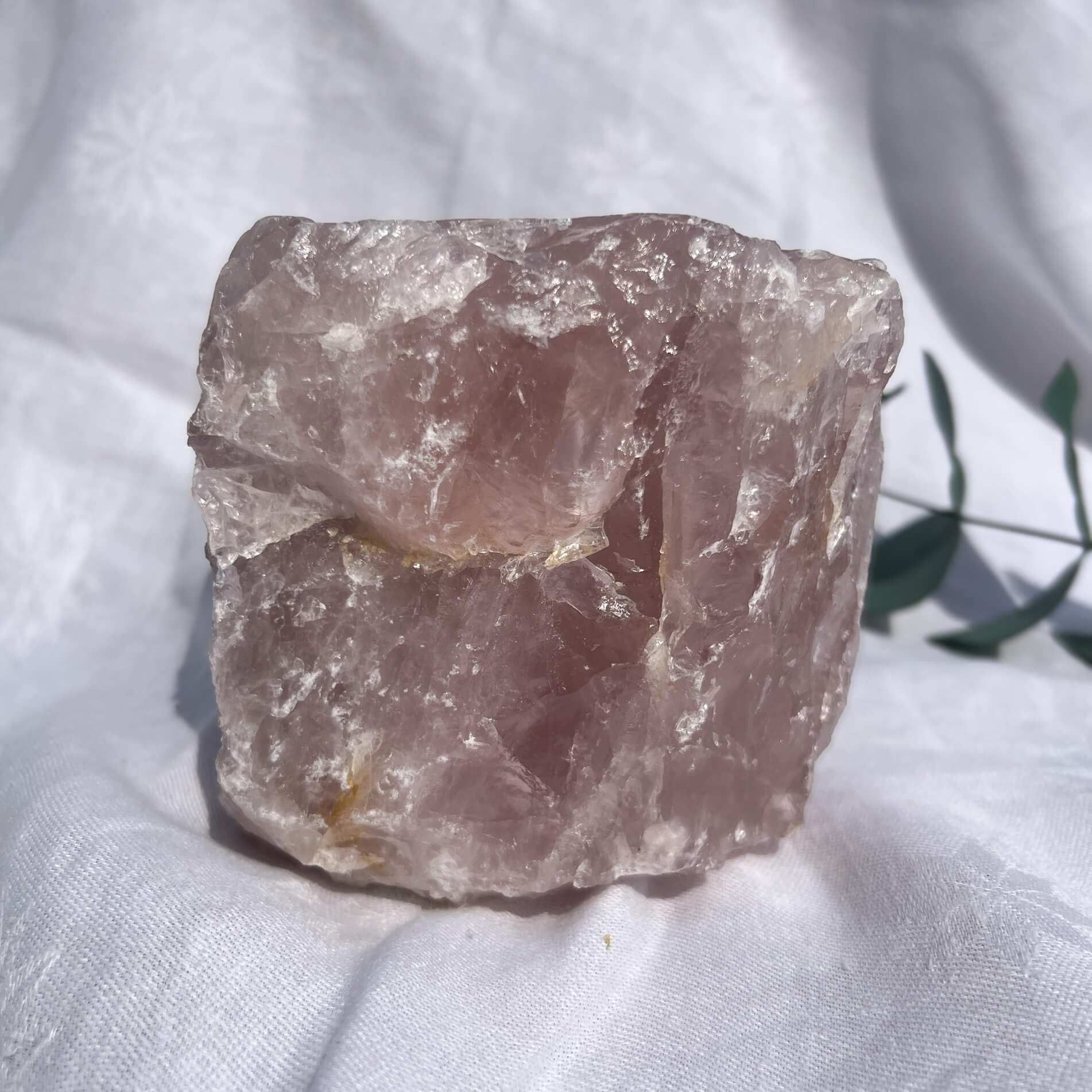 Rose Quartz Raw Display Crystal