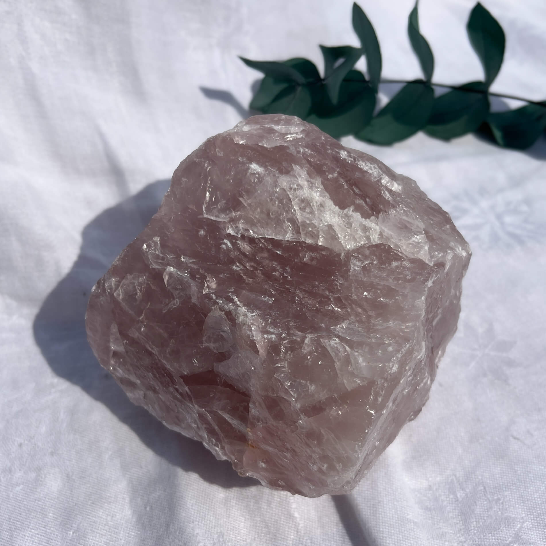 Rose Quartz Raw Display Crystal