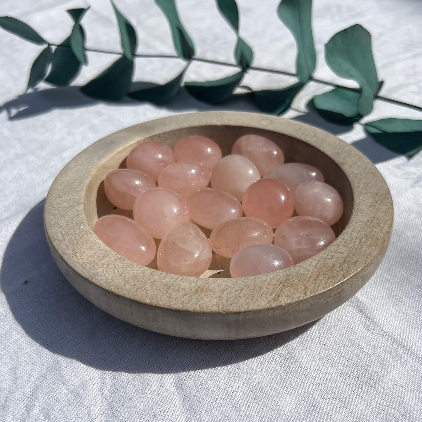 Rose Quartz Crystal Tumblestones - Large