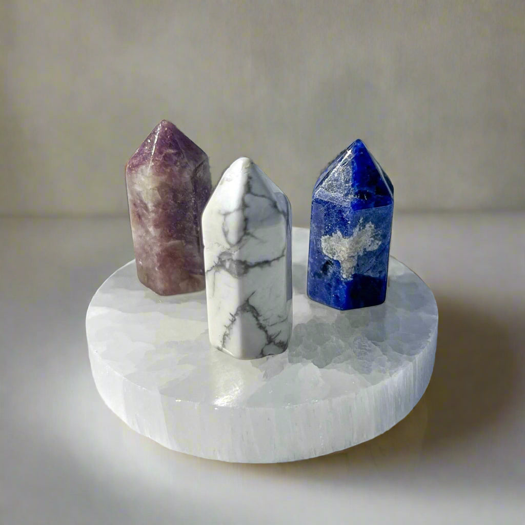 Selenite Crystal Charging Plate