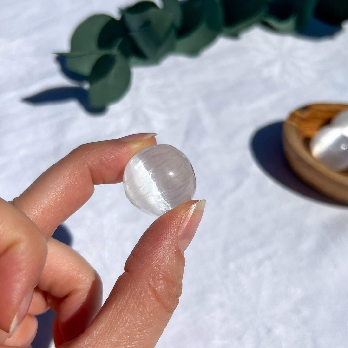 Selenite Mini Crystal Spheres