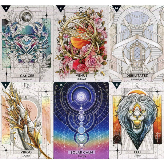 Starcodes Astro Oracle Cards spread