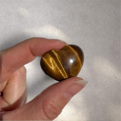 Crystal Heart | Tigers Eye | Confidence