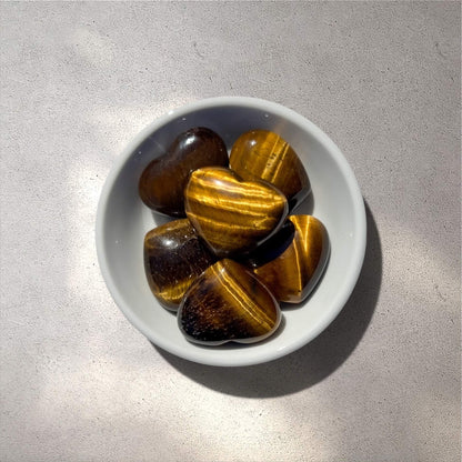 Crystal Heart | Tigers Eye | Confidence