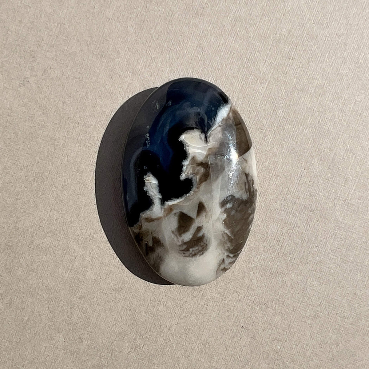 Crystal Palmstones - Volcanic Agate