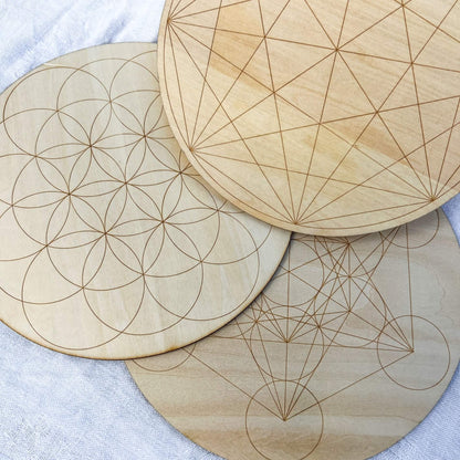 Crystal Grid Board - Flower of Life