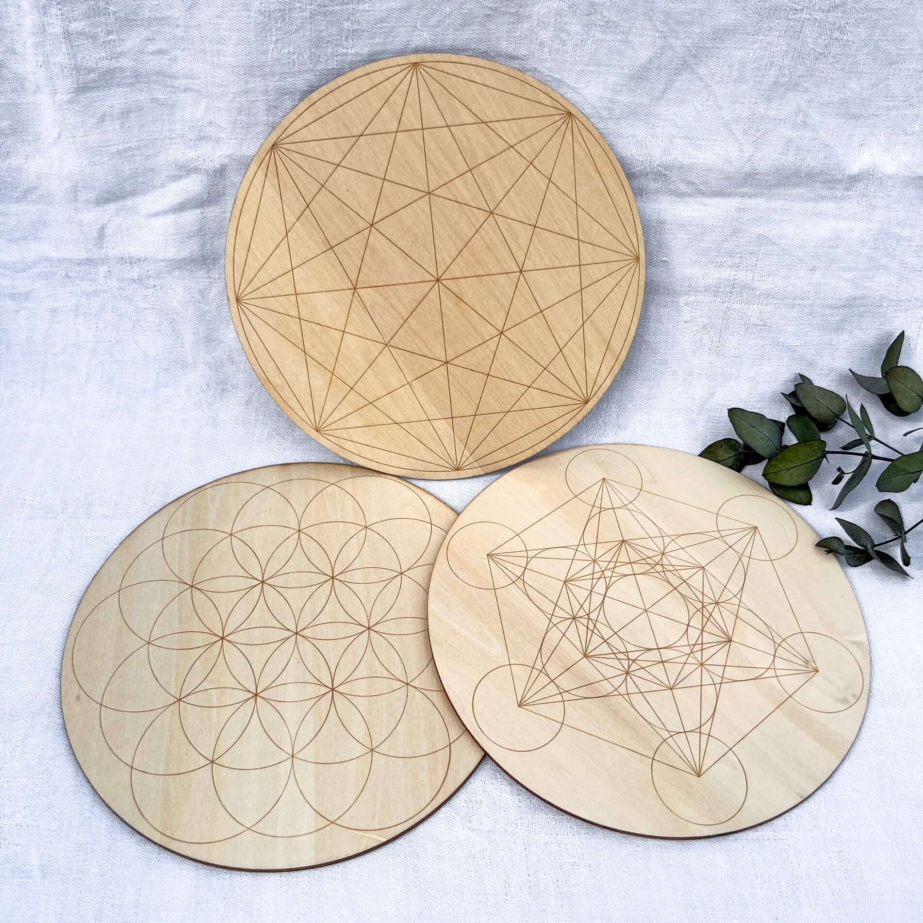 Crystal Grid Board - Flower of Life