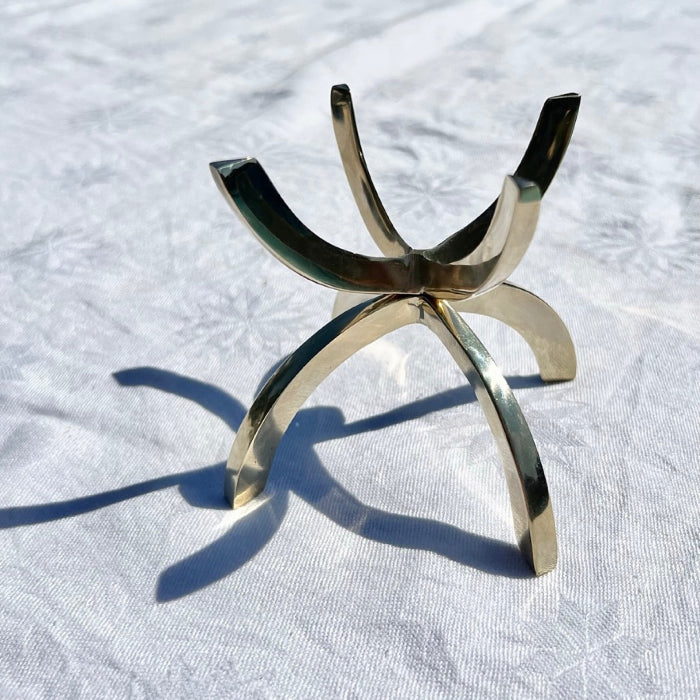 Claw Mineral Stand / Crystal Sphere Holder - Brass XXL