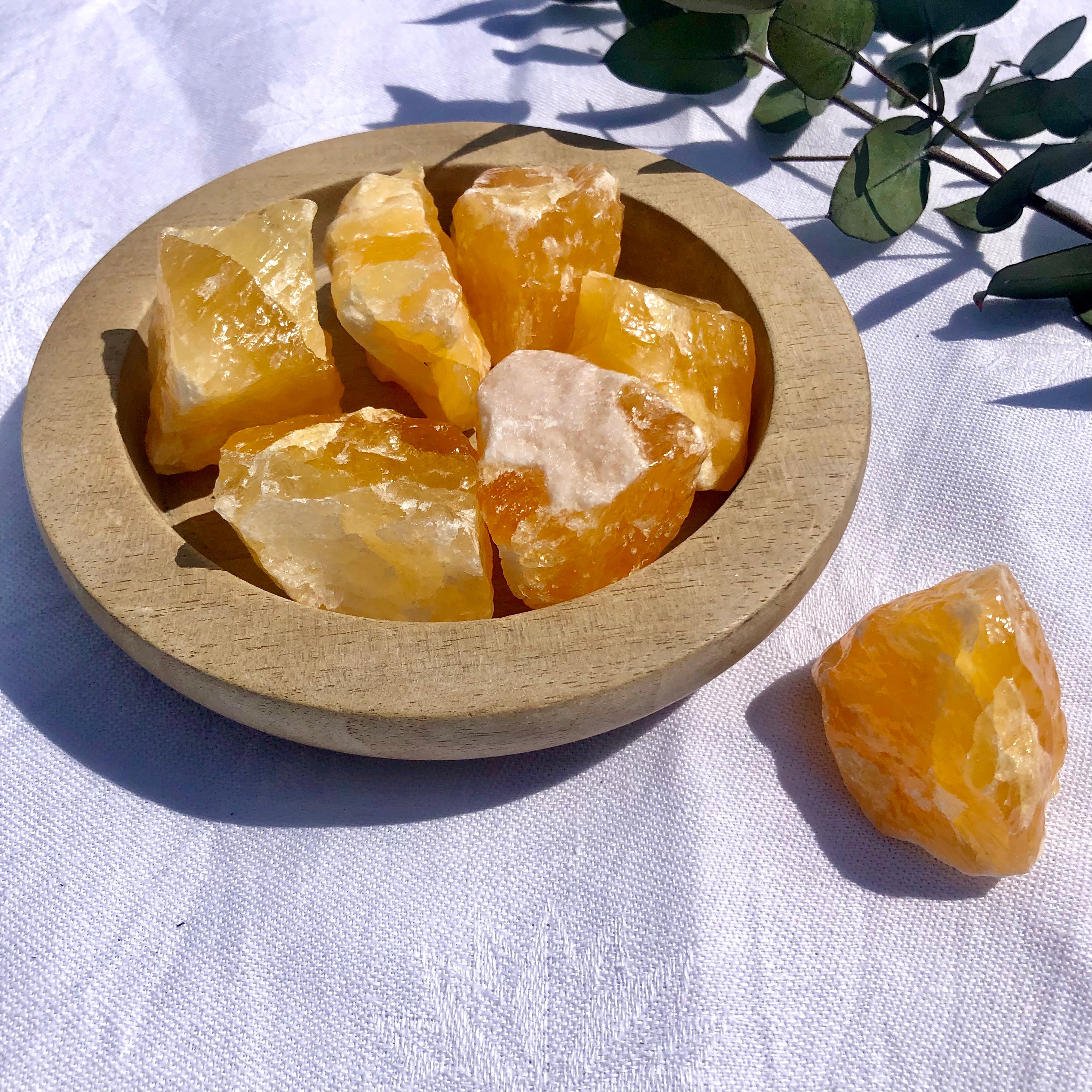 Orange Calcite Raw - Small