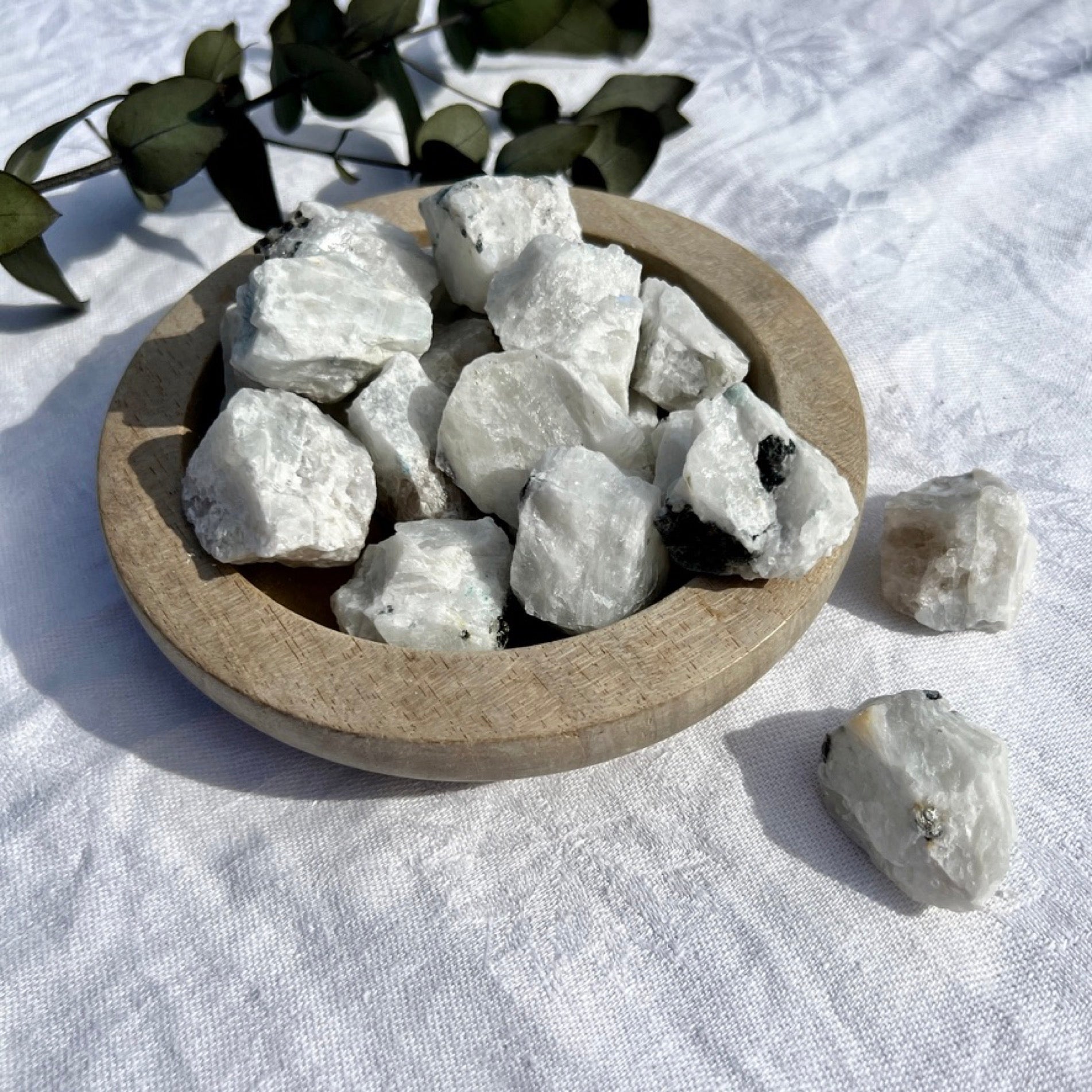 Moonstone Raw Crystal Pieces - Extra Small