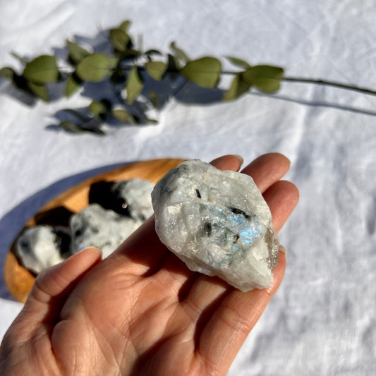 Moonstone Crystal Raw Pieces - Medium