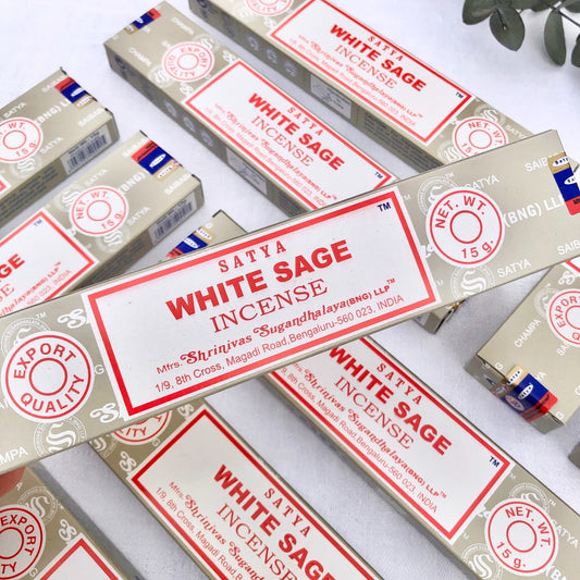 Nag Champa Incense Sticks - White Sage