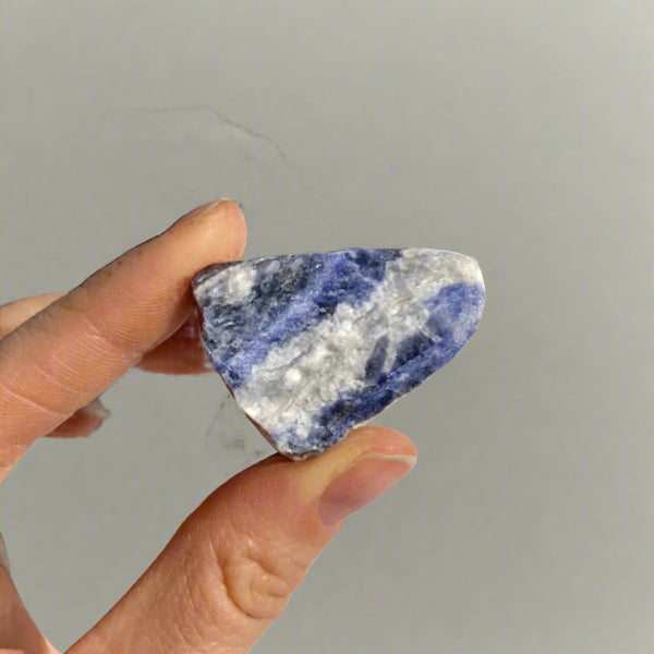 Sodalite Raw Crystal Pieces